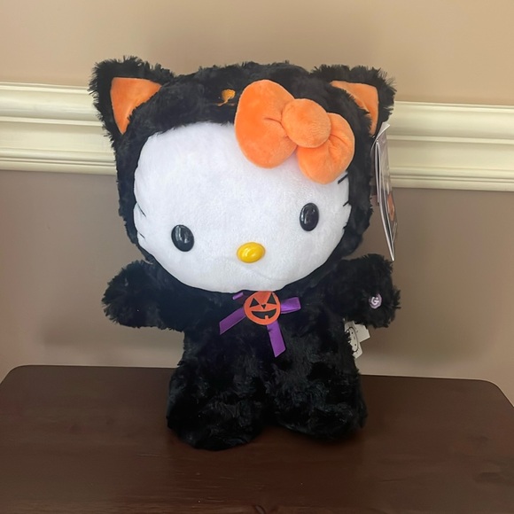 Hello Kitty Halloween Side Stepper Black Cat Costume-NWT - Picture 1 of 16